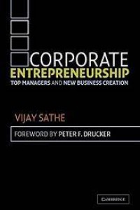Image of Corporate entrepreneurship : Top managers and new business creation