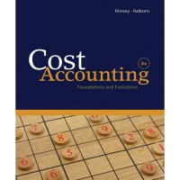 Image of Cost accounting :  foundations and evolutions