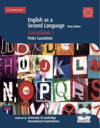 Image of English as a second language: coursebook 1