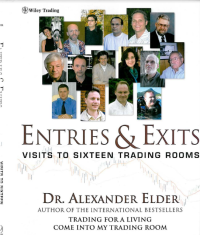 Image of Entires and exits visits to sixteen trading rooms