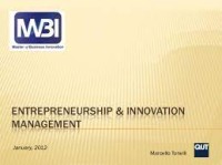 Image of Entrepreneurship & innovation management