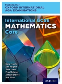 Image of International GCSE mathematics core