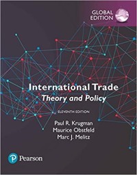 International trade : teory and policy